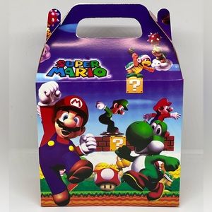 10 ct. Pack - Mario Candy Boxes / Paquete con 10 Cajas de Mario para Dulces